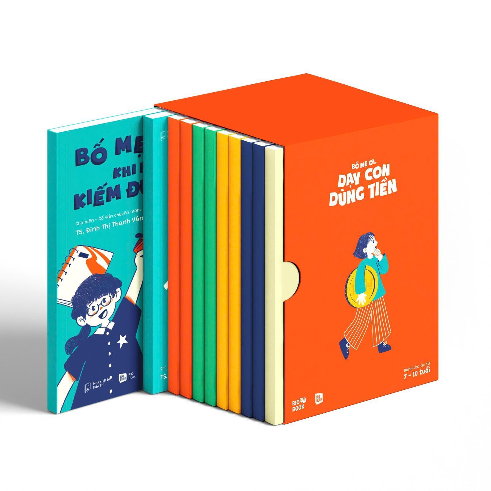 Boxset Bố Mẹ Ơi, Dạy Con Dùng Tiền (Hộp 10 Cuốn) - Bản Quyền