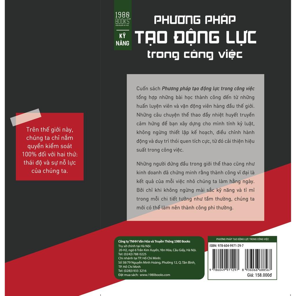 Sách Phương pháp tạo động lực trong công việc