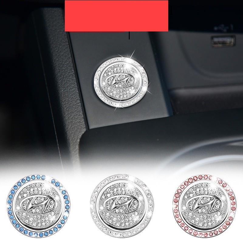 ️ TỪ 50K️Vòng Đá-Logo Trang Trí Nút Khởi Động START STOP Của Xe Hơi Bằng Đá Cực Sang Trọng