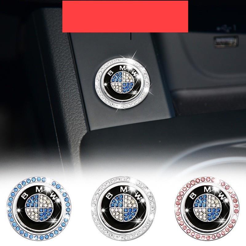 ️ TỪ 50K️Vòng Đá-Logo Trang Trí Nút Khởi Động START STOP Của Xe Hơi Bằng Đá Cực Sang Trọng
