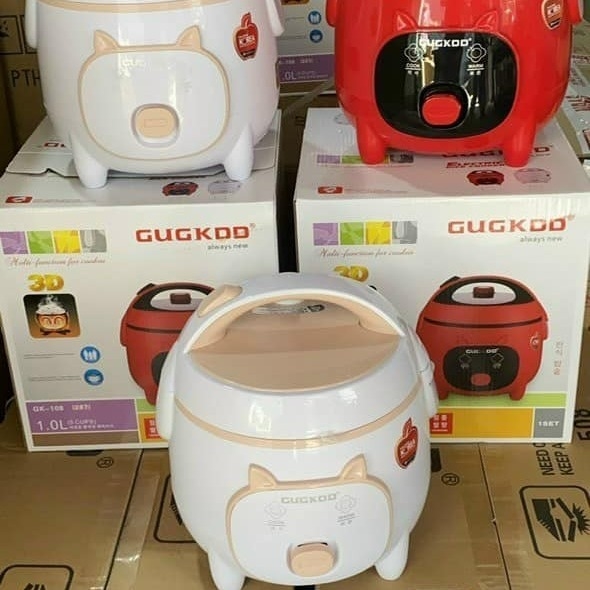 Nồi Cơm Điện 1L GUGKDD GK-108 - Màu Ngẫu Nhiên- Hàng Chính Hãng