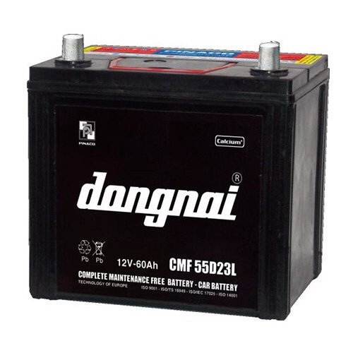 Ắc quy khô miễn bảo dưỡng CMF 55D23L (12V - 60Ah)