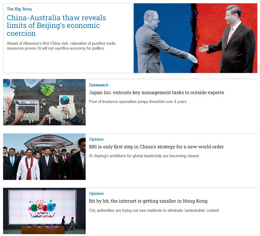 Tạp chí Tiếng Anh - Nikkei Asia 2023: kỳ 43: BETTER TOGETHER