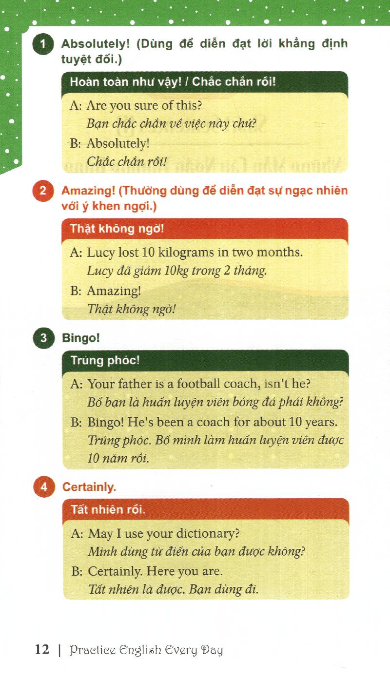 Practice English Every Day - Đối Đáp Tiếng Anh Không Cần Nghĩ (Tái Bản 2022)