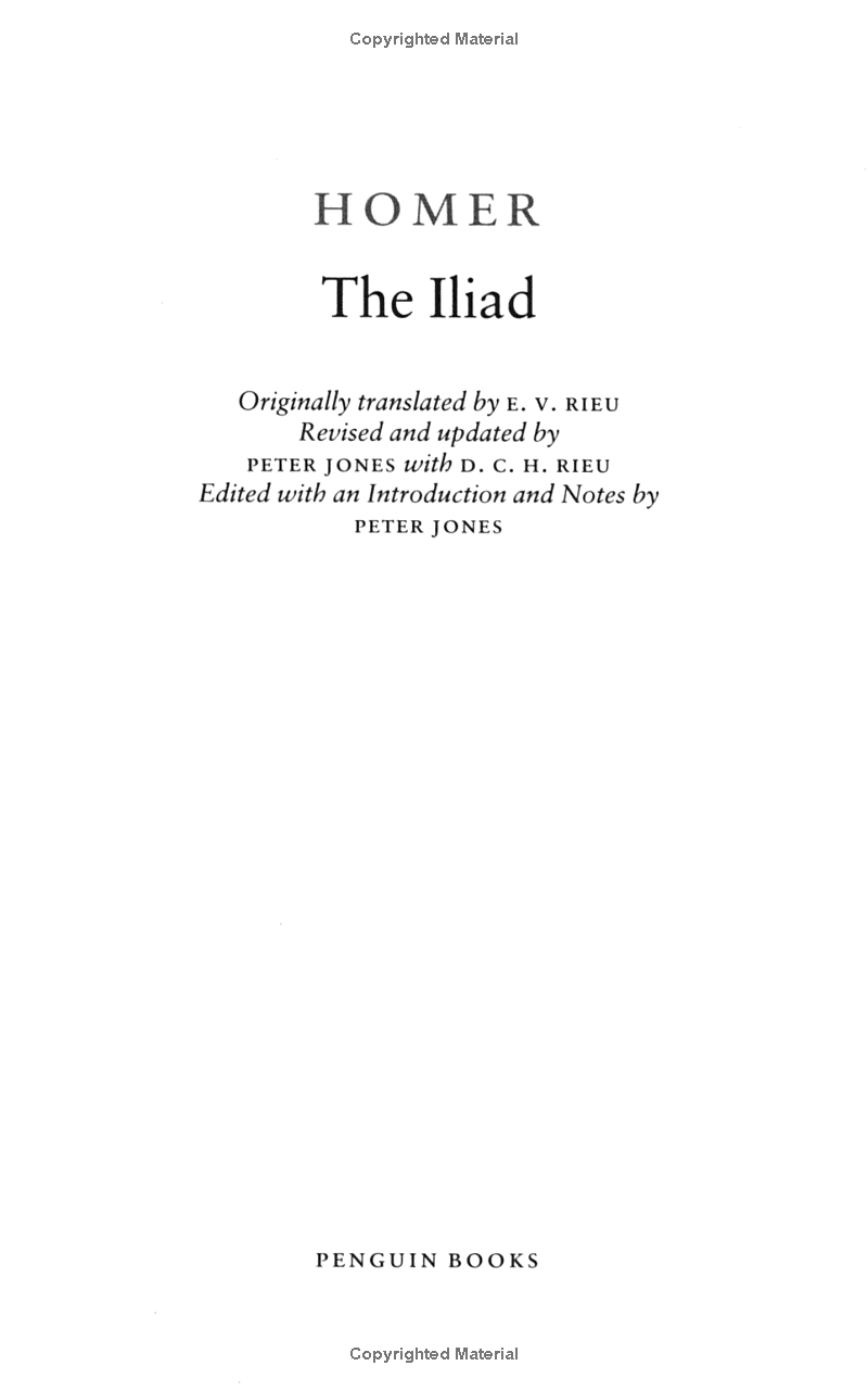 The Iliad