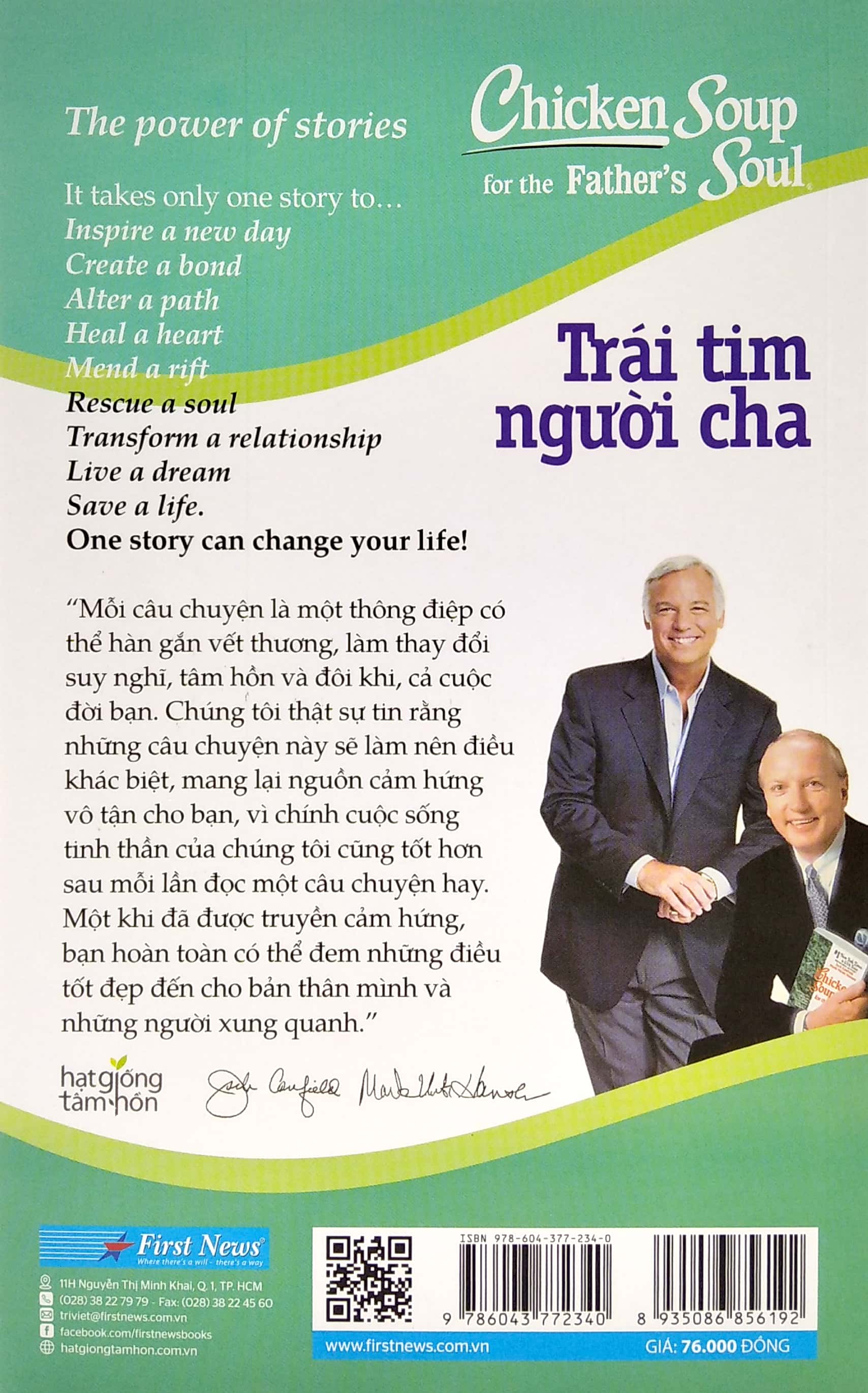 Chicken Soup For The Soul - Trái Tim Người Cha (Tái Bản 2022)