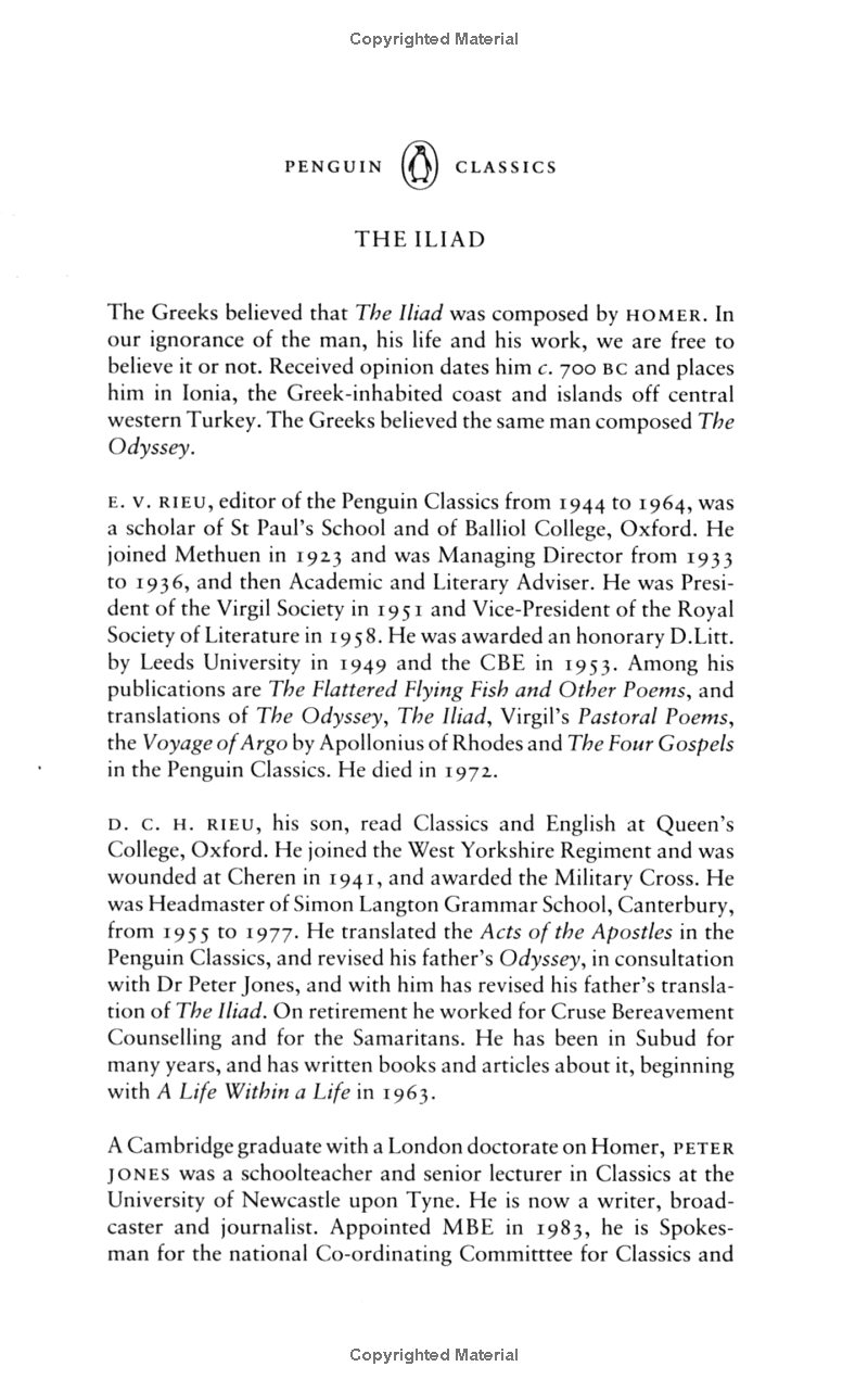 The Iliad