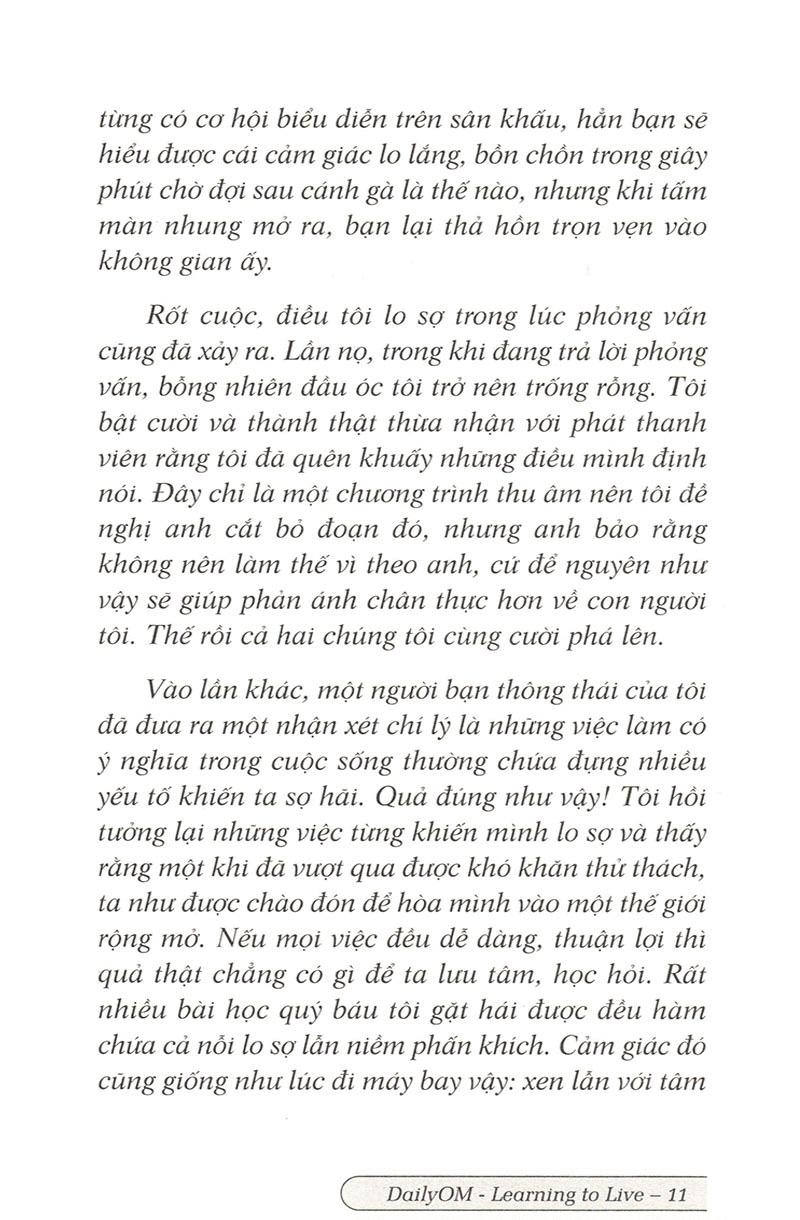 Blog Cho Tâm Hồn 2 - DailyOM Learning To Live