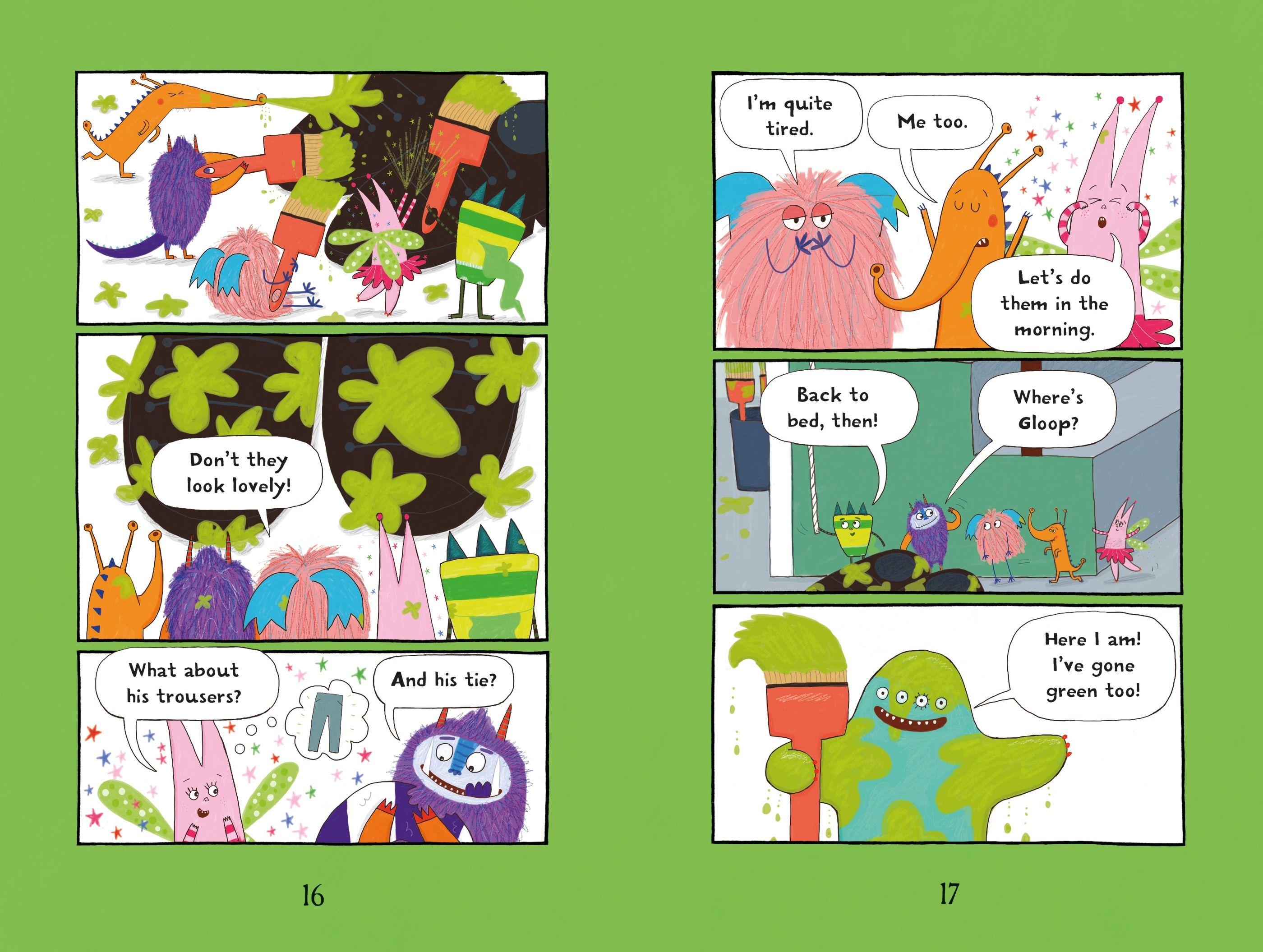 Monsters Go Green
