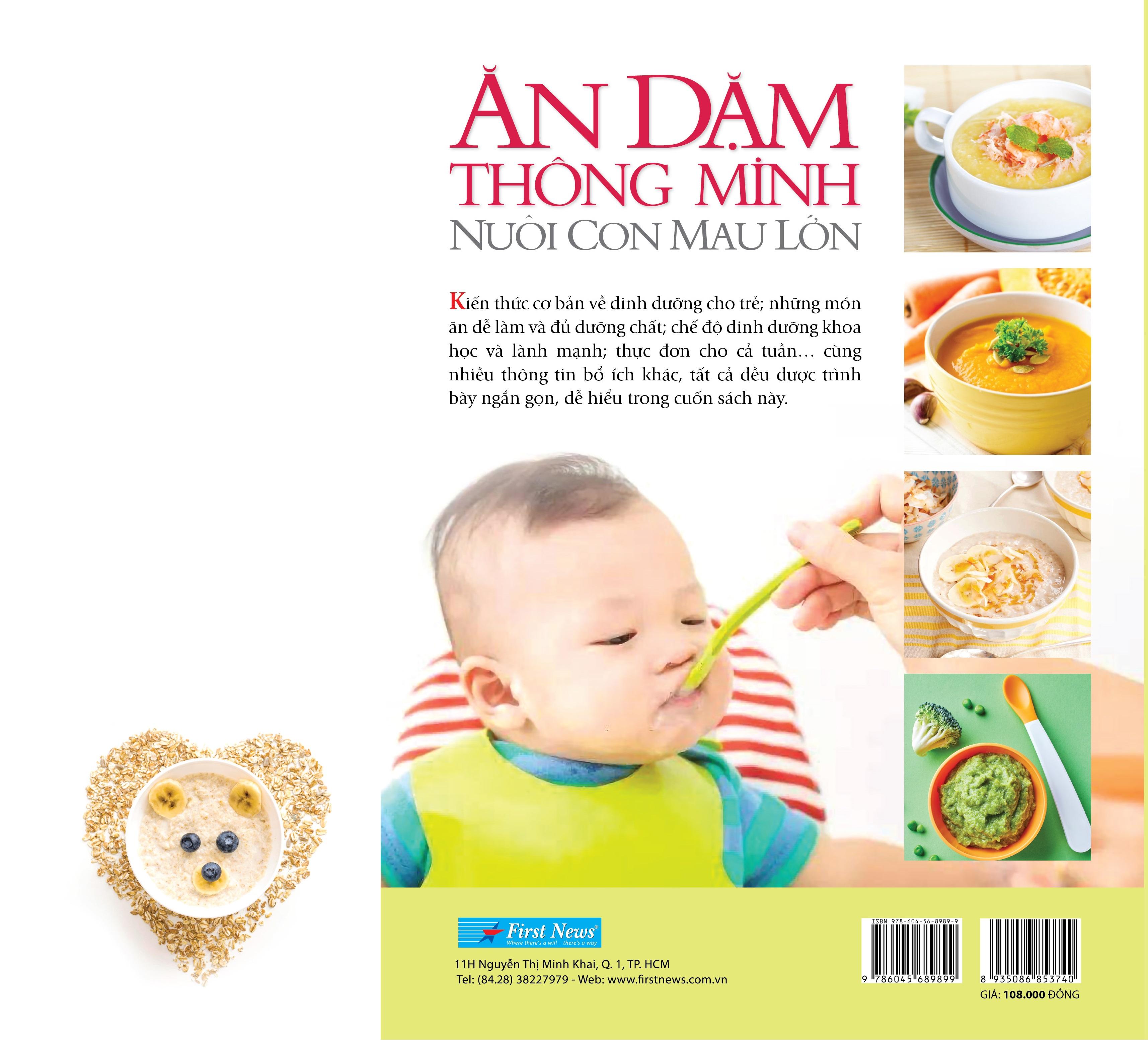 Ăn Dặm Thông Minh - Nuôi Con Mau Lớn (Tái Bản)