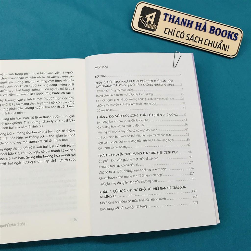 Sách - Là Một Người Con Gái Gai Góc Cũng Có Thể Sưởi Ấm Cả Thế Gian (Tặng Kèm Bookmark)