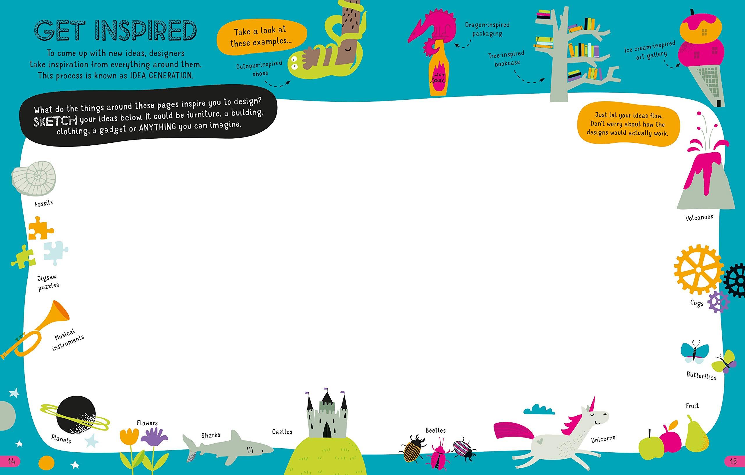 Usborne Design Activity Book