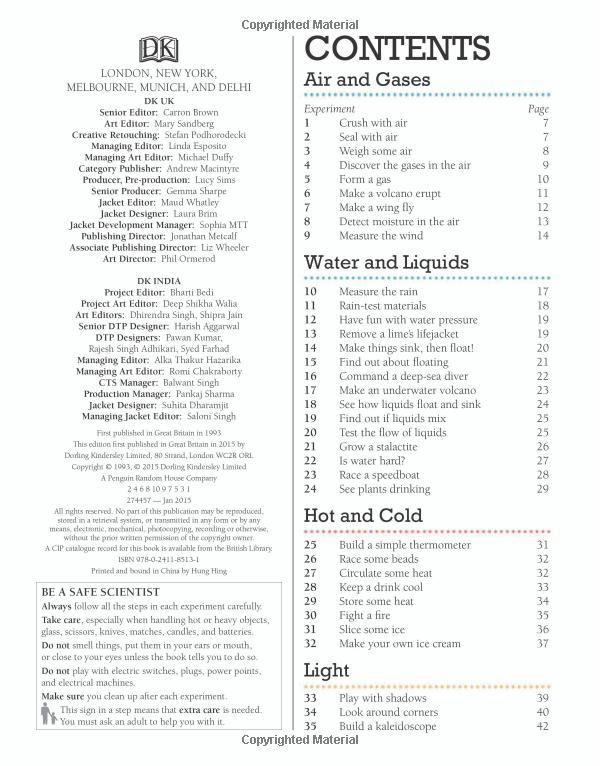 DK 101 Great Science Experiments : A Step-By-Step Guide (Updated Edition)