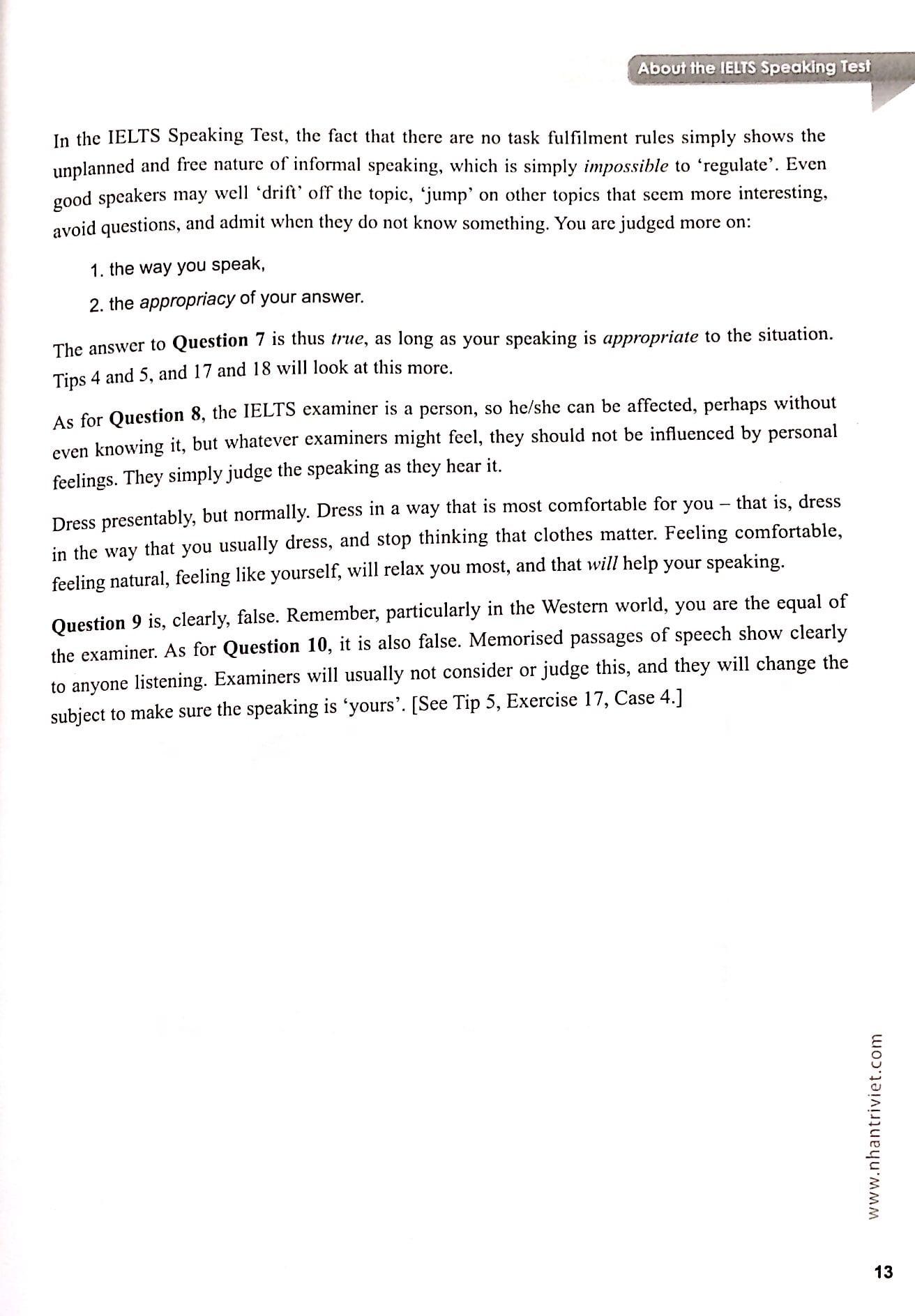 IELTS Speaking
