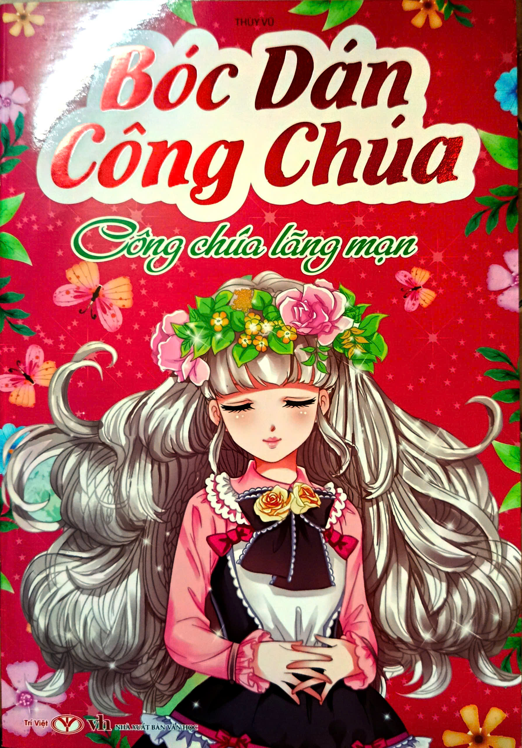 Combo Bộ Bóc Dán Công Chúa Xinh Đẹp - Bộ 9 Cuốn + Tặng Túi Mù Ngẫu Nhiên