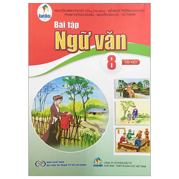 Sách - Bài Tập Ngữ Văn 8 - Tập 1 (Cánh Diều) (Chuẩn)
