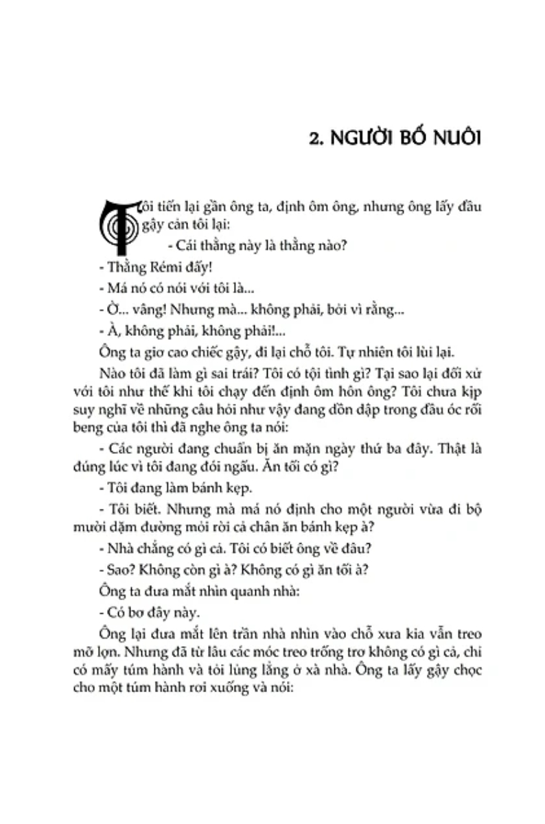 Không Gia Đình Bìa Da (Bìa Cứng) _KV