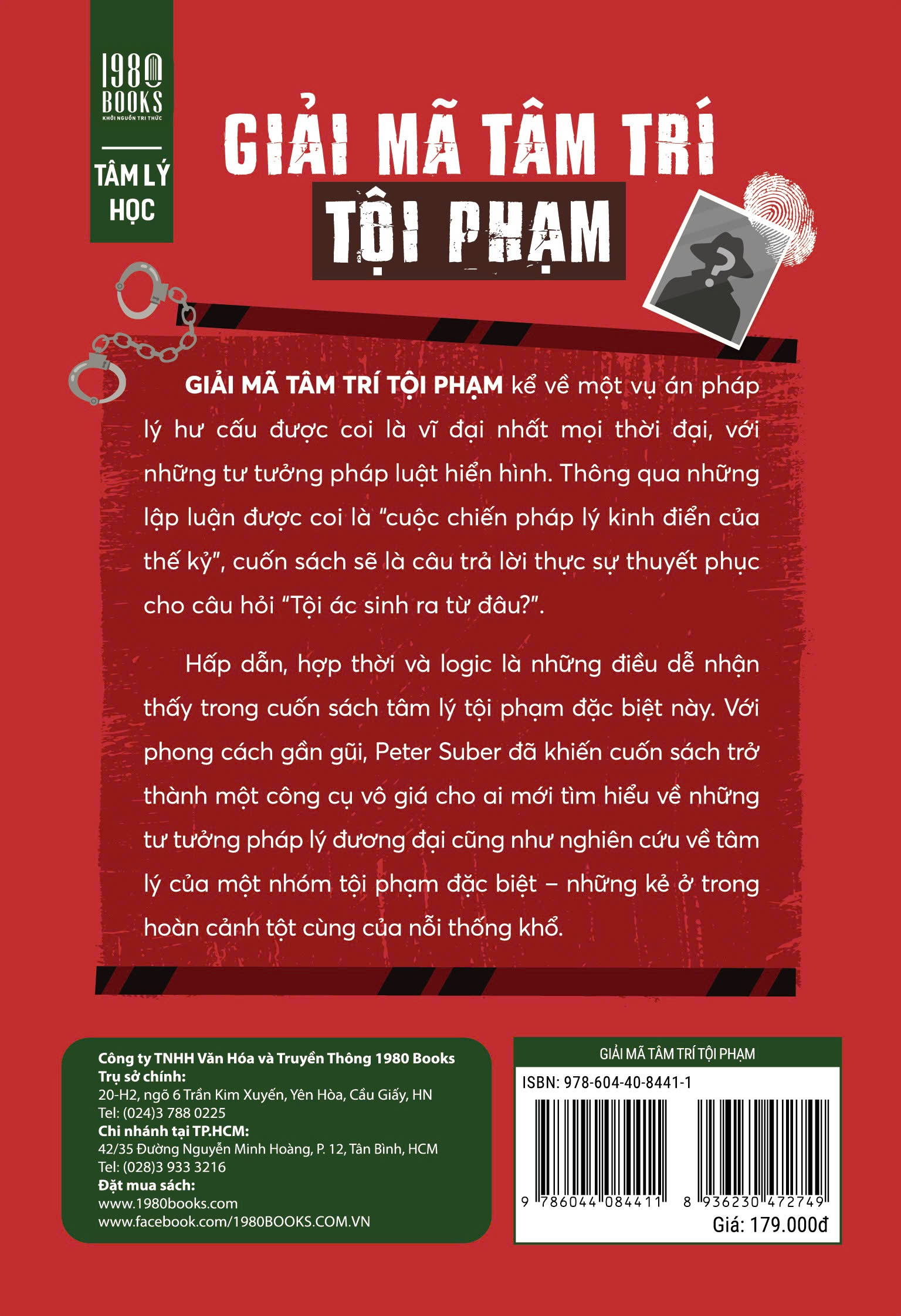 Giải Mã Tâm Trí Tội Phạm
