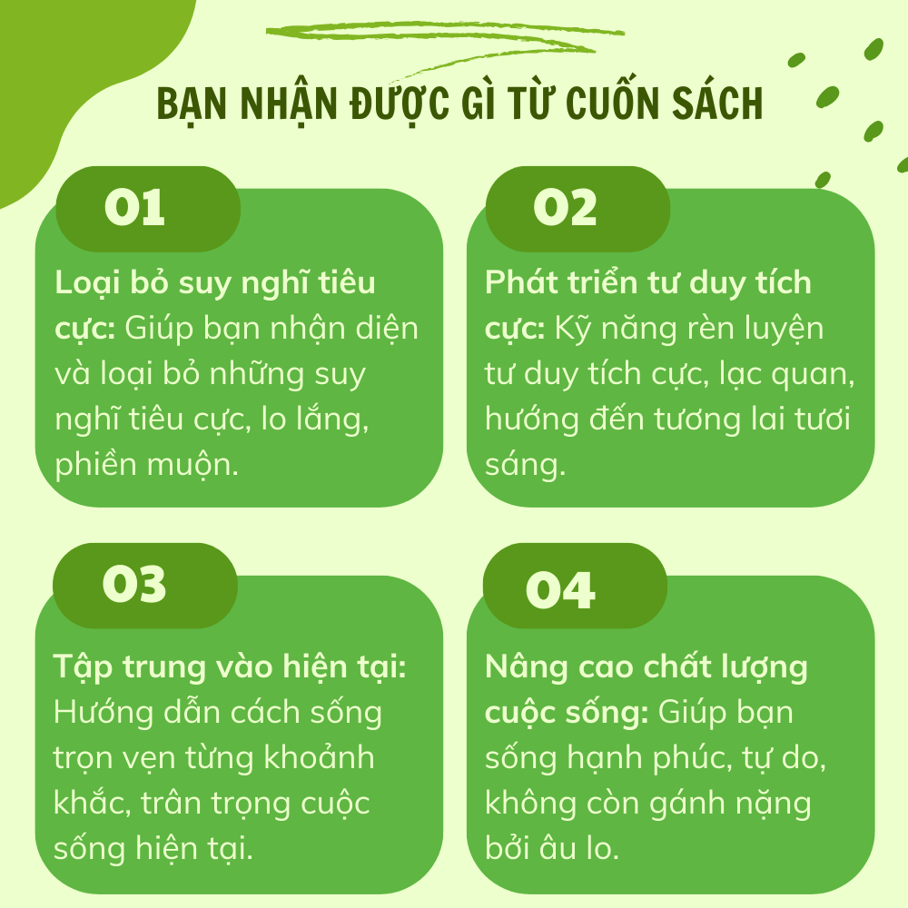 Sách Stop Overthinking - Sống Tự Do, Không Âu Lo - YMATE