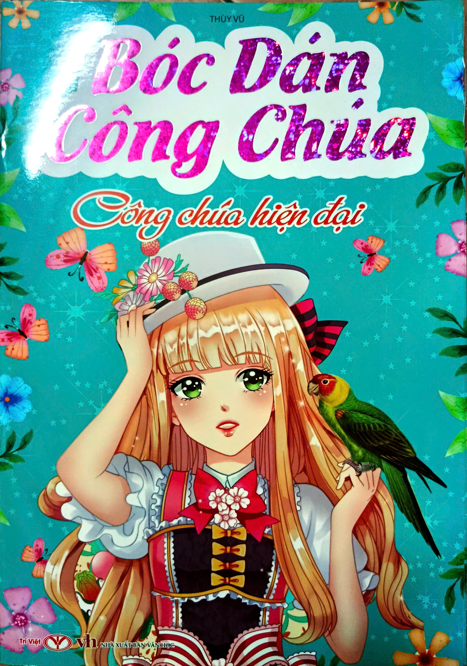 Combo Bộ Bóc Dán Công Chúa Xinh Đẹp - Bộ 9 Cuốn + Tặng Túi Mù Ngẫu Nhiên