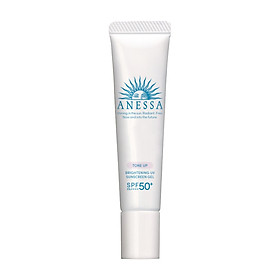 Gel Chống Nắng Anessa Dưỡng Sáng Nâng Tông 15ml Tone Up Brightening UV Sunscreen Gel SPF50+/PA++++