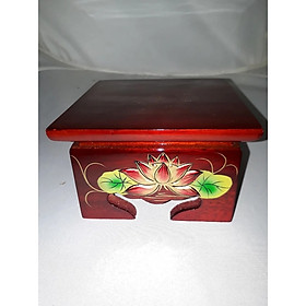 Đế Kê Tượng , Kê chậu hoa  Hình Vuông Hoa Sen