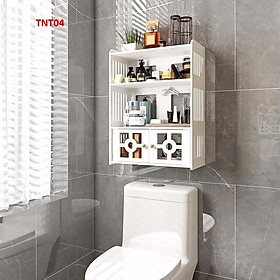 Tủ nhà tắm treo tường TNT04 - Kệ lắp ráp treo tường nhà tắm