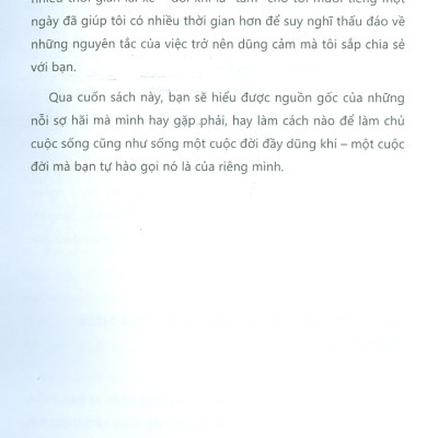 Dám Dũng Cảm - 13 Nguyên Tắc Sống Dũng Cảm Mỗi Ngày