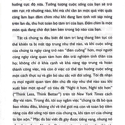 Tâm Lang Thang - Cách Thả Trôi Tâm Trí Để Cải Thiện Tâm Trạng Và Gia Tăng Sáng Tạo