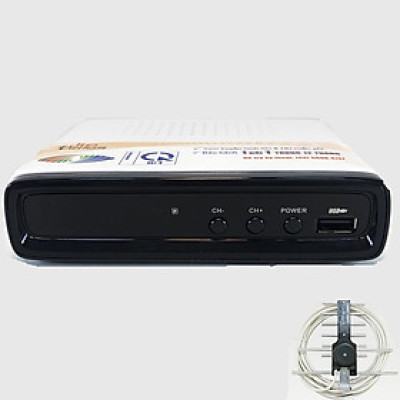 Đầu thu kỹ thuật số DVB T2 LTP STB-1306 hàng chính hãng tặng Anten DVB T2