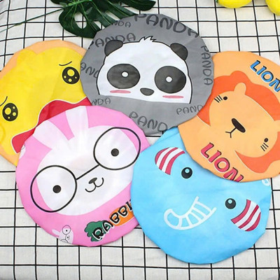 COMBO 2 Mũ Tắm Trùm Đầu CUTE Tránh Ướt Tóc Khi Tắm , Ủ Dưỡng Tóc Đa Năng - Giao Màu Ngẫu Nhiên 