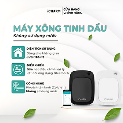 Máy xông tinh dầu, khuếch tán tạo mùi thơm trực tiếp cho cửa hàng, spa i118 iCHARM