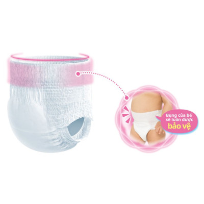 Combo 2 Gói Tã Quần Cao Cấp Moony Nhật Bản Bé Gái XXL26 (26 Miếng)