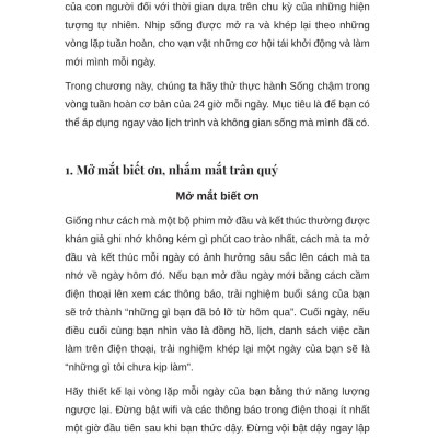 Chầm Chậm Mà Sống