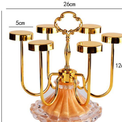 BỘ BÌNH ĐỰNG NƯỚC UỐNG THỦY TINH CHỊU NHIỆT CAO CẤP KÈM 6 CỐC, KHAY, GIÁ ÚP PHA LÊ ÁNH KIM - VD104