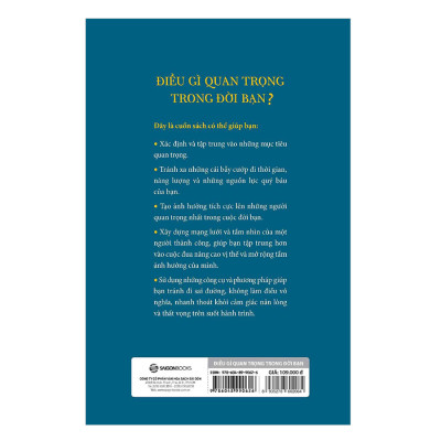 Sách Điều Gì Quan Trọng Trong Đời Bạn