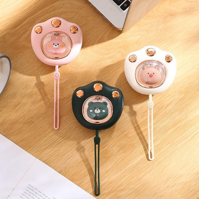 Máy Sưởi Ấm Cầm Tay Hình Chân Gấu - Sạc USB - Tùy Chỉnh Chế Độ Ấm, Tắt / Bật - giao mầu ngẫu nhiên