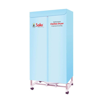 Tủ Sấy Quần Áo Đa Năng Thanh Khung Inox To Dày Saiko CD-1800 (1800W) - Màu Ngẫu Nhiên - Hàng Chính Hãng