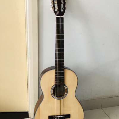 Đàn guitar classic mini DVE70C size 3/4 đàn ghita dành cho trẻ em + Tặng giá trình, Bao da phụ kiện đàn guitar