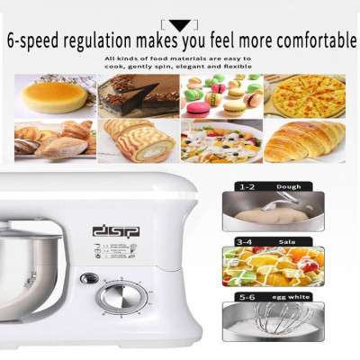 Máy trộn bột, đánh trứng cao cấp DSP KM3043 - Công suất 1200W - HÀNG NHẬP KHẨU 