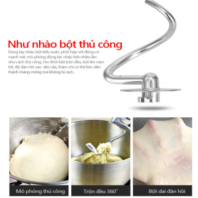 Máy trộn bột, đánh trứng cao cấp DSP 1200W - HÀNG NHẬP KHẨU