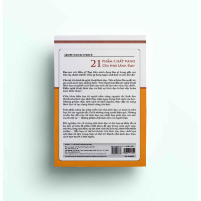 21 Phẩm Chất Vàng Của Nhà Lãnh Đạo (*** Sách Bản Quyền ***)
