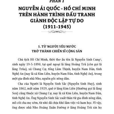 Hồ Chí Minh Gương Sáng Cho Muôn Đời - Ánh Sáng Độc Lập Tự Do