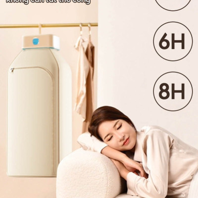 Máy sấy quần áo gấp gọn khử trùng Sothing Yangzi, tủ sấy quần áo công nghệ sấy 3D, 2 chế độ sấy- Hàng chính hãng