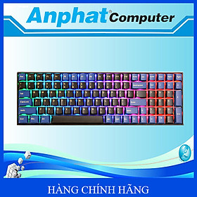 Bàn phím cơ không dây Newmen GM1000  (Trăng &Mây)  Kailhbox Red Axis - Hàng Chính Hãng 