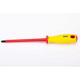 Tua vít đầu sao torx T10 x 181mm cách điện 1000V VDE SATA 61802