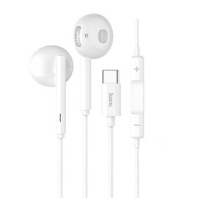 Tai nghe Hoco jack Type-C chống rối đứt L10 tích hợp Mic dùng cho Xiaomi,Oppo,Huawei dài 1.2M - Hàng chính hãng