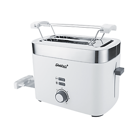 Máy nướng bánh mỳ STEBA TO 10 Bianco 04-91-00 930W màu trắng Hàng chính hãng