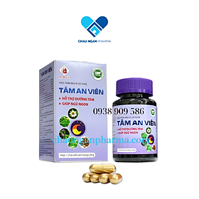 Viên uống dưỡng tâm an thần Tâm An Viên Domesco - Giúp ngủ ngon