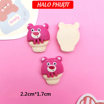 (Kèm Keo) Charm 3D trang trí nón bảo hiểm, điện thoại, xe...